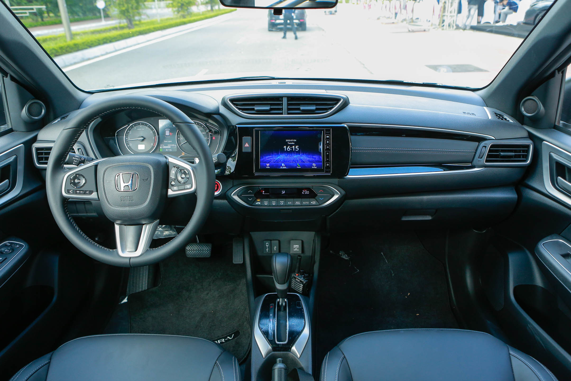 Nội thất của Honda BR-V được thiết kế theo phong cách hiện đại và tinh tế